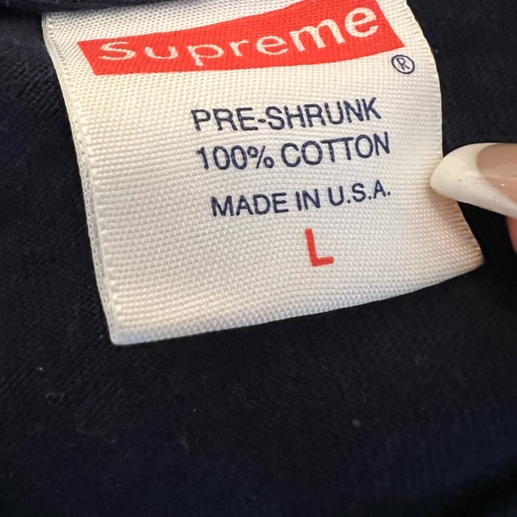 SUPREME T shirt L - Picture 2 of 4